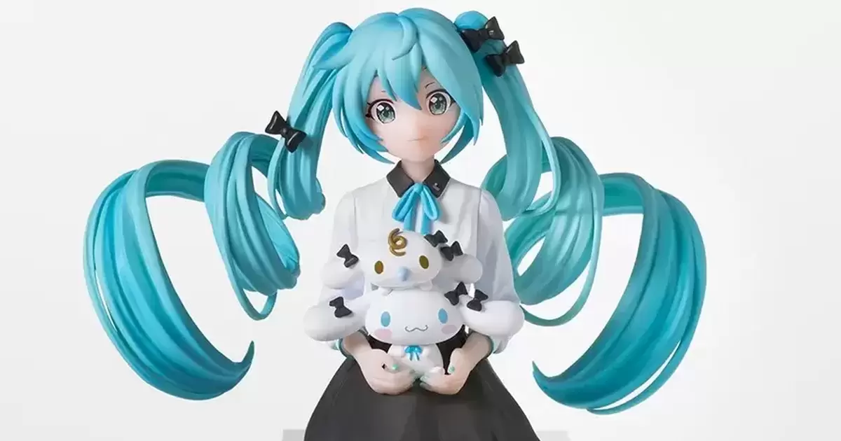 SEGA景品『Chokonose 初音未來×大耳狗 Osumashi Ver.』坐姿模型 喜拿與牛奶可愛登場！