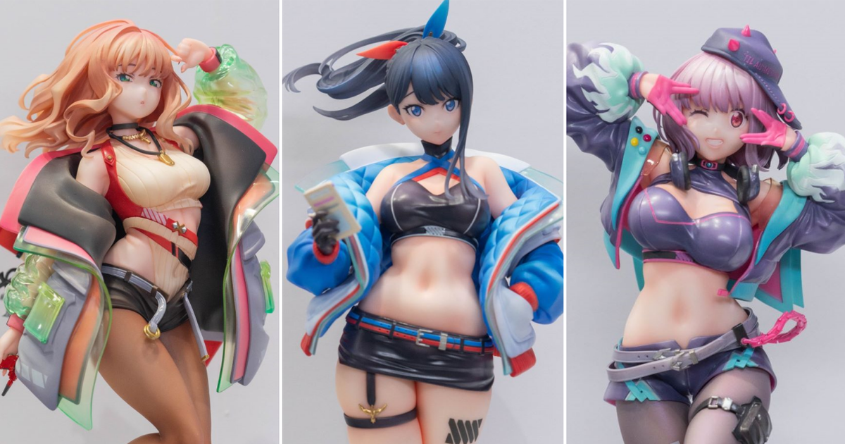 Solarain『SSSS.GRIDMAN 寶多六花、新條茜、南夢芽 Dreamy Divas Ver.』彩色原型公開！