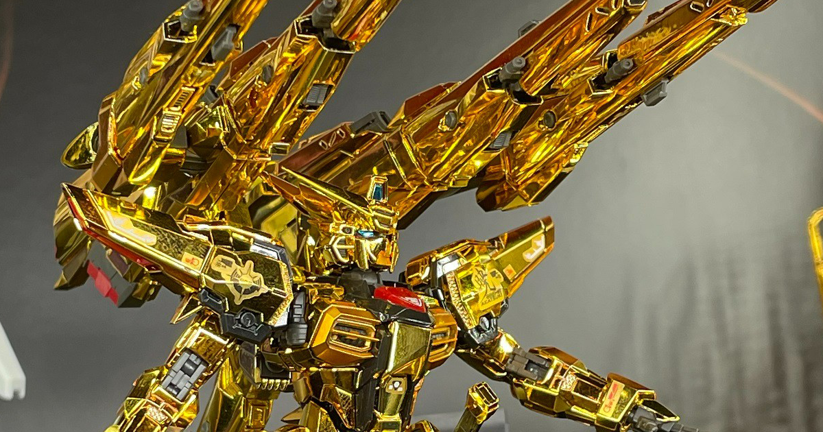 RG 1/144 曉鋼彈用『不知火背包 & HG 1/144 神王型裝備用連接零件』試作品首度展出！