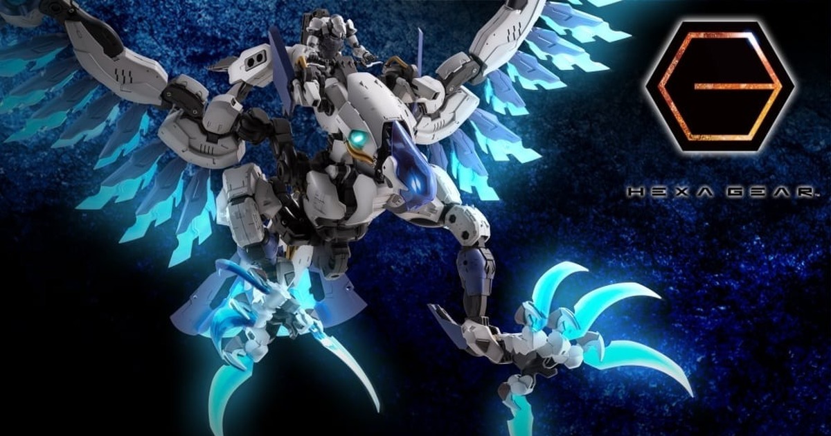 壽屋『六角機牙 Zenith Reveal』翼長 63 公分、祕藏合體機能的超大型機體終於登場！