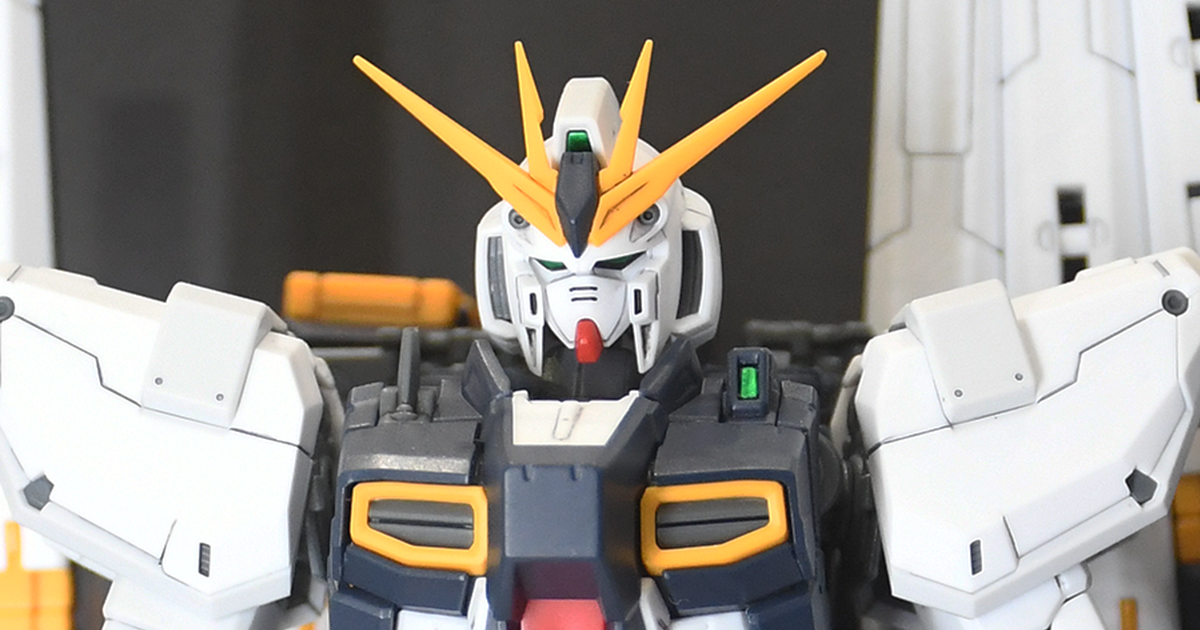 RG 1/144『ν鋼彈(雙翼狀感應砲裝備型)』試作品公開 將於GUNDAM SIDE-F 先行販售！