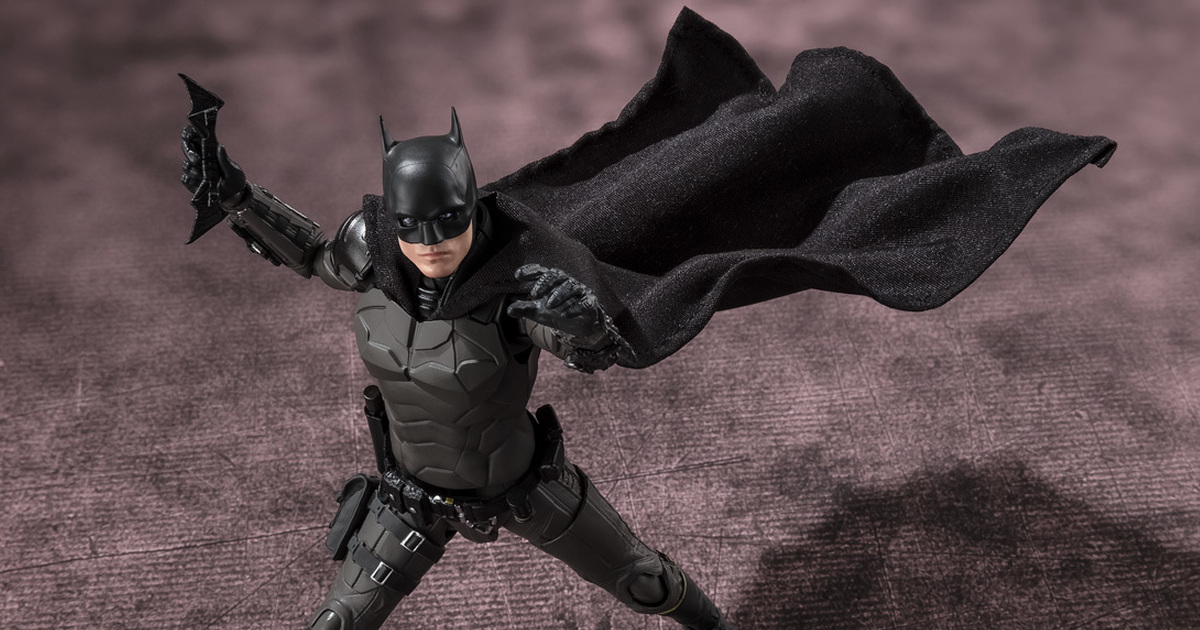 『S.H.Figuarts 蝙蝠俠（THE BATMAN）-世界最偉大的探偵-』TAMASHII NATIONS STORE限定販售！