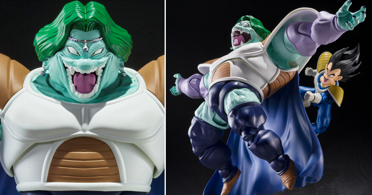 七龍珠Z『S.H.Figuarts 尚波-真正的力量-』可動人偶 變身後的醜男型態壓倒性登場！
