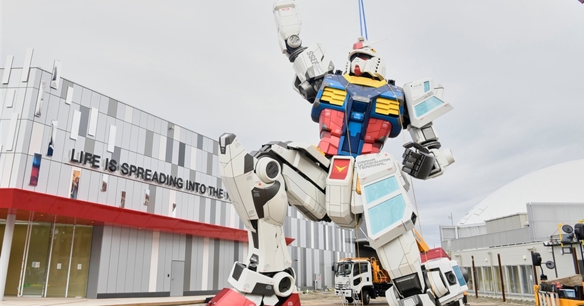 日本萬博2025『RX-78F00/E 鋼彈實物大立像』將推出鋼普拉、超合金、ROBOT魂商品！