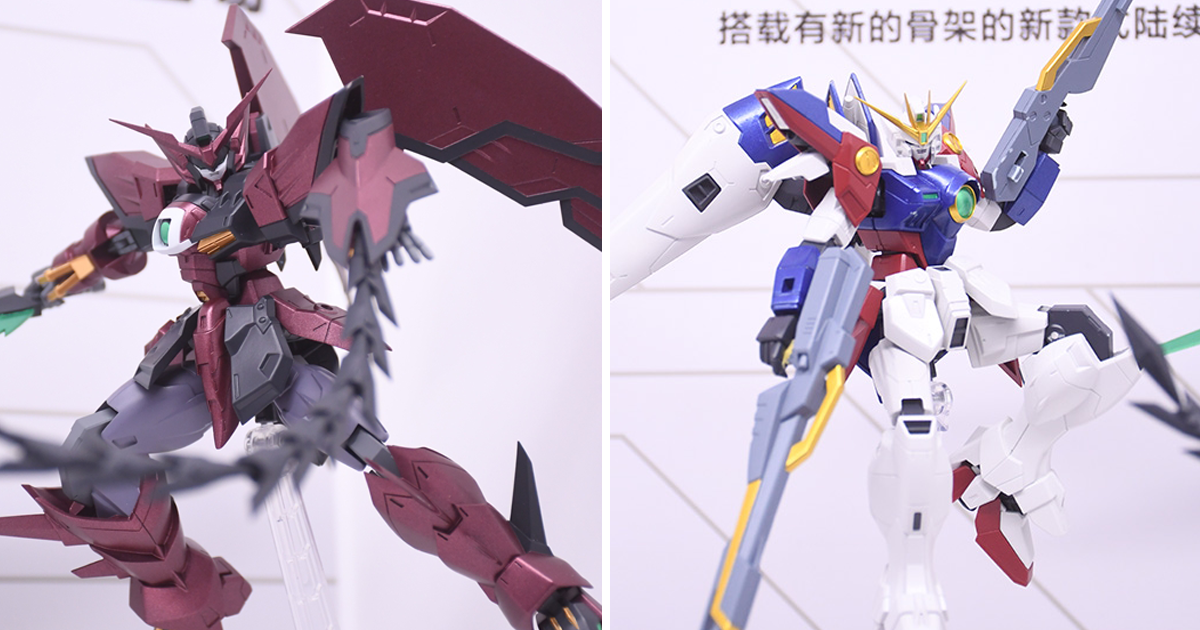 GUNDAM UNIVERSE 展出『飛翼鋼彈零式』、『次代鋼彈』、『獨角獸鋼彈改良版』...多款新作試作品！