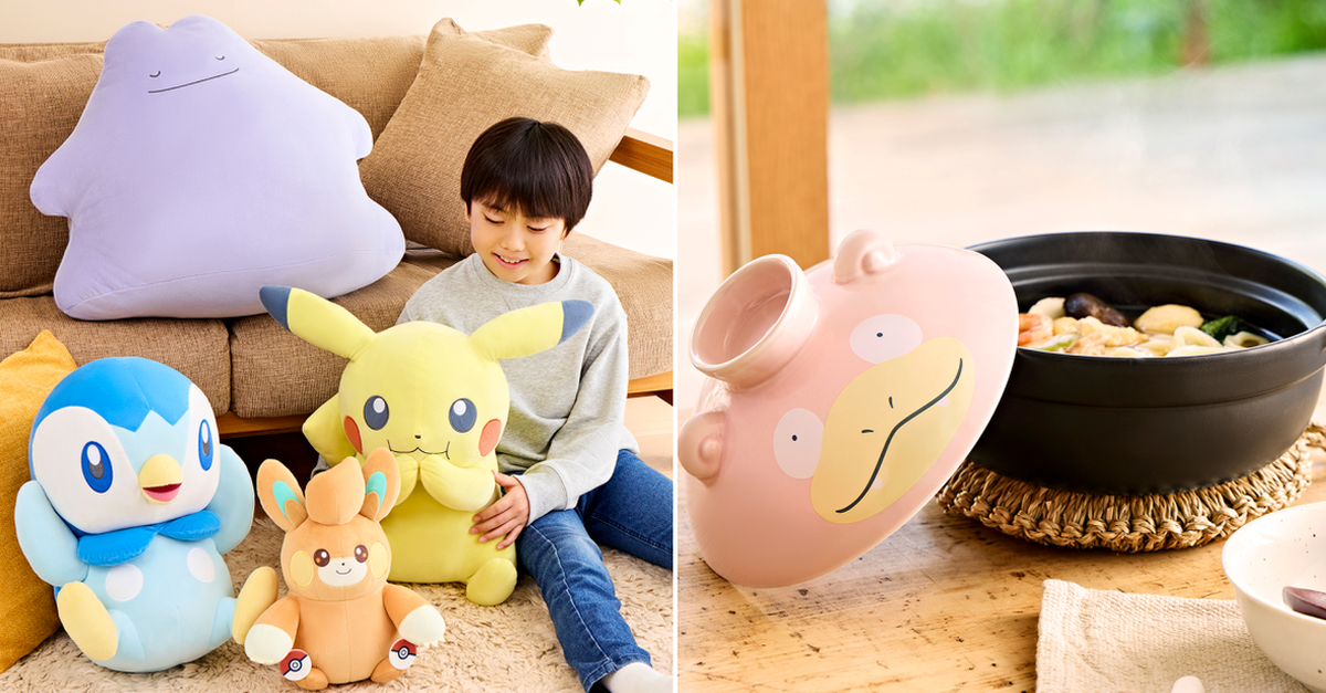 一番賞『2024 Pokémon Collection賞 ～Welcome to the Pokémon House～』呆呆獸土鍋、等身大皮卡丘布偶開抽！