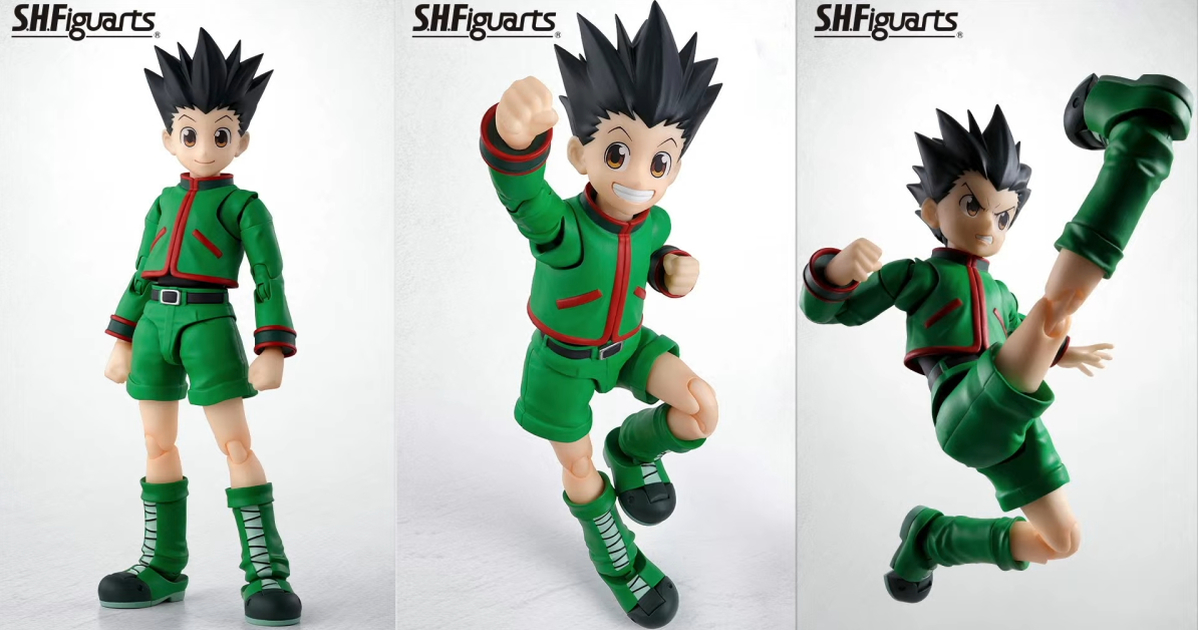 HUNTER×HUNTER獵人『S.H.Figuarts 小傑』終於登場！經典造型注入可動設計、重現猜猜拳絕招