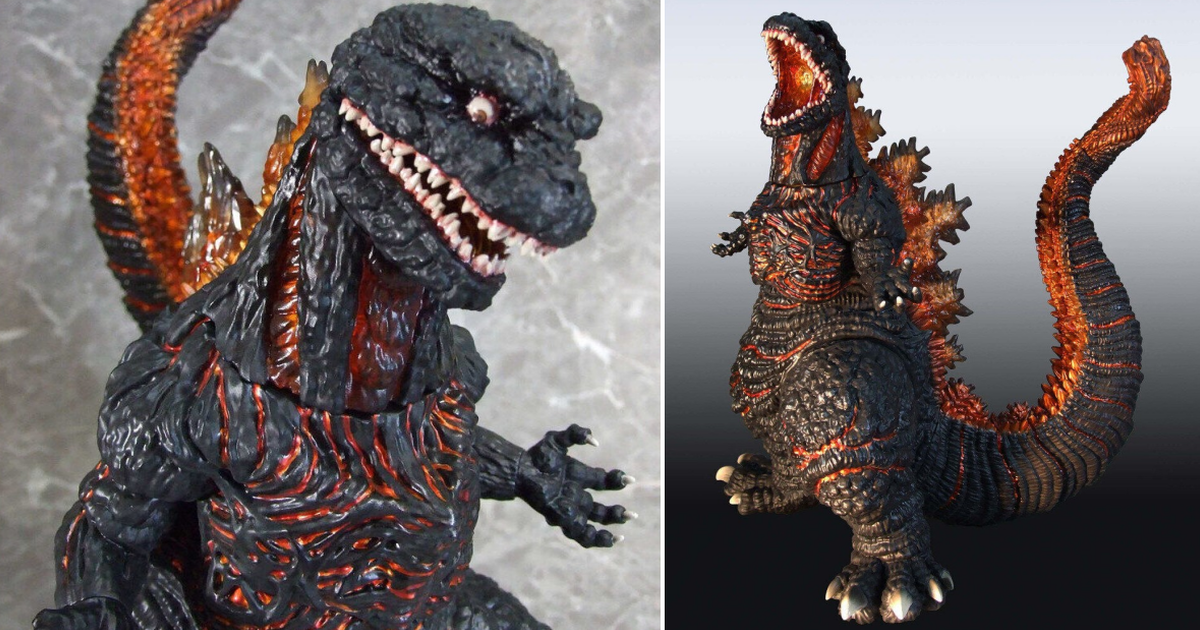 萬代『G-SAURUS 哥吉拉（2016）』怪獸軟膠第二彈登場！附大魄力咆哮、進擊兩款替換頭部
