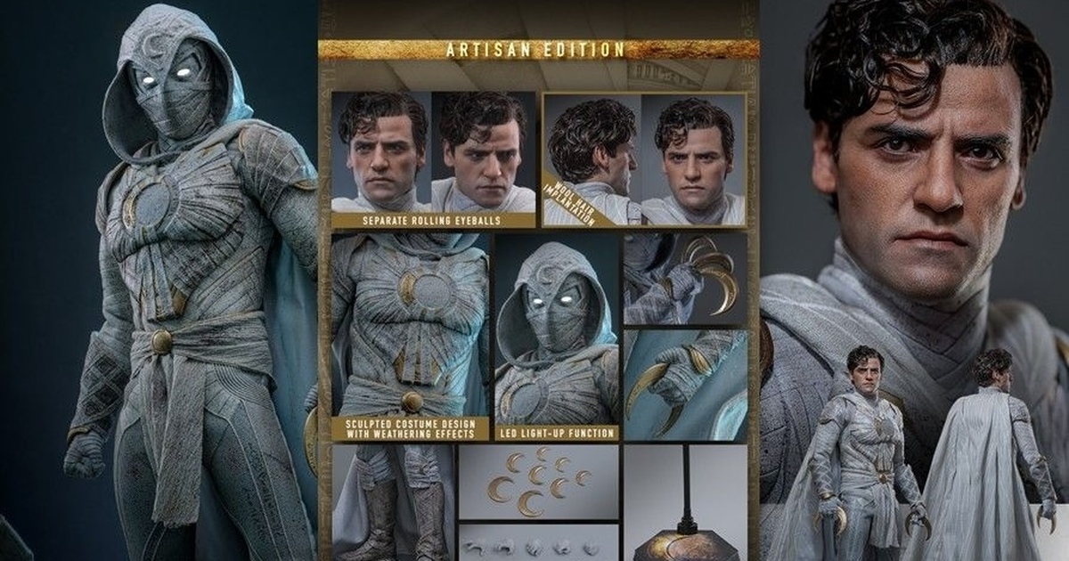 HOT TOYS『《月光騎士》月光騎士（Moon Knight）Artisan Edition』1/6 比例收藏級可動人偶