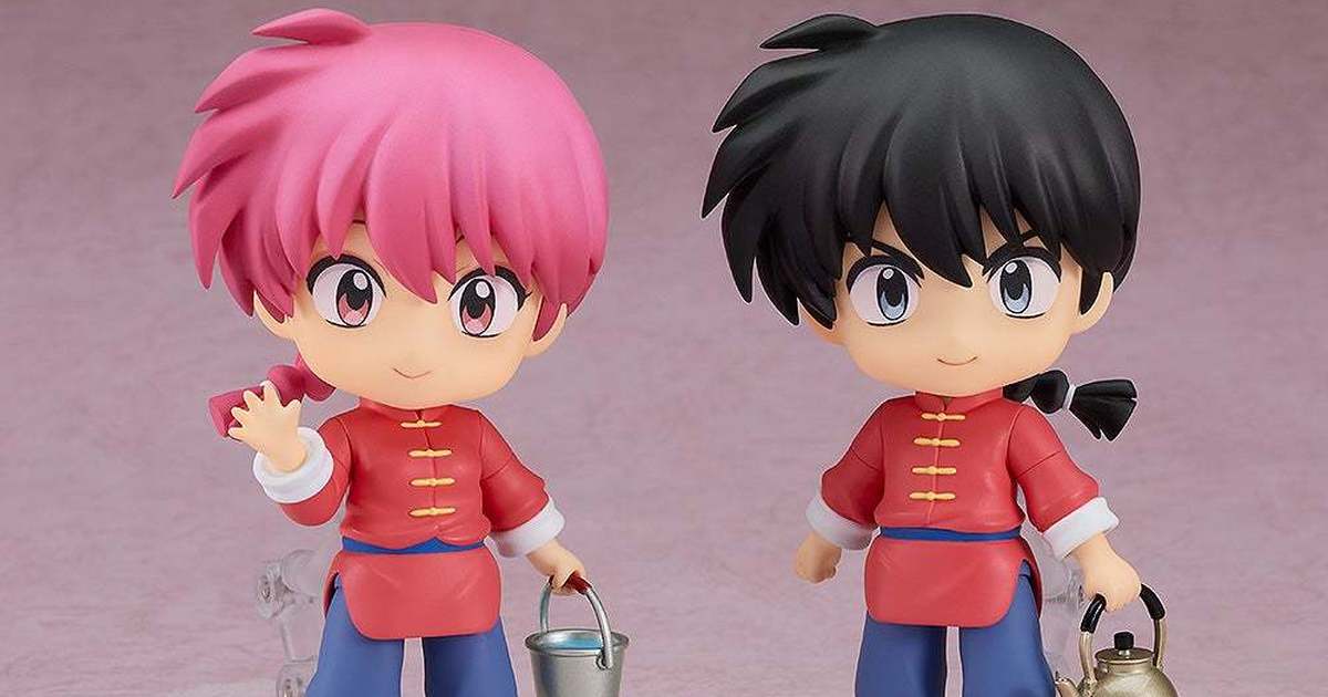 GOODSMILE COMPANY 黏土人『《亂馬½》早乙女亂馬／亂馬』可動人偶，同步再現亂馬的兩種造型！