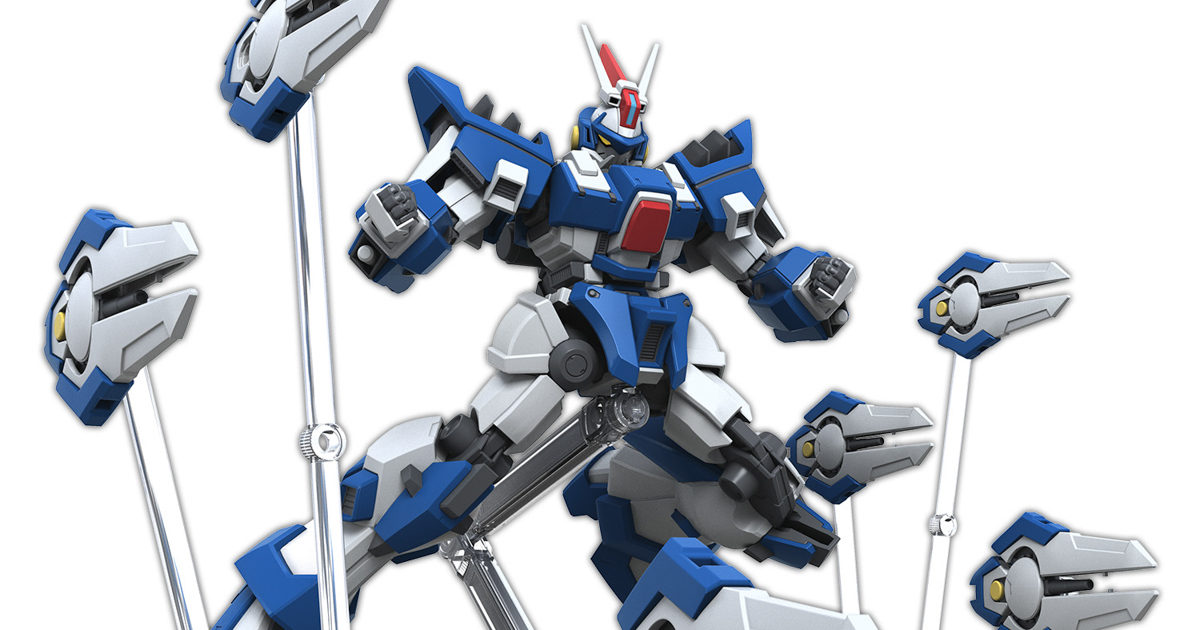 機戰OG『HG 灰燼救世主』組裝模型釋出官方圖片 再現招牌武裝「破劍者」！