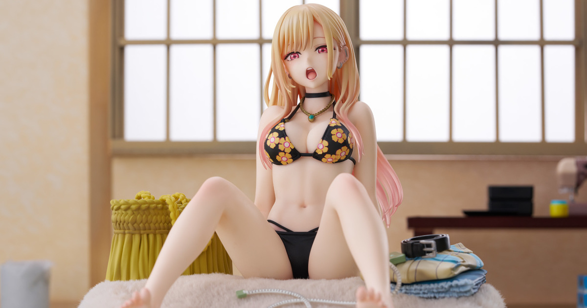 TAITO『Spiritale《戀上換裝娃娃》喜多川海夢 ~泳衣 Ver.~』1/6 比例塗裝完成品，再現臉紅心跳的量尺寸場景！