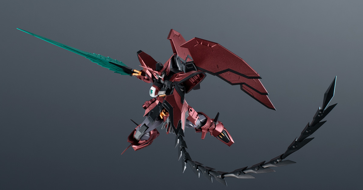 GUNDAM UNIVERSE『次代鋼彈』大型光束劍、可動熱能鞭再現魄力戰鬥姿態！