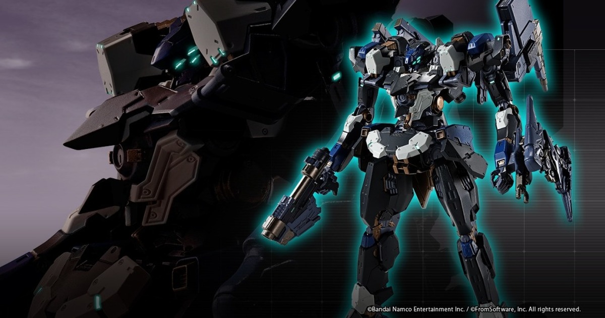 ROBOT魂『機戰傭兵VI EL-PC-00 ALBA 鋼鐵迷霧・起源 / 拉斯提』好戰友的後繼機種立體化！