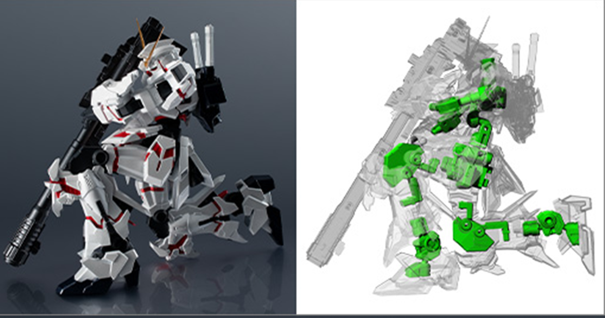 GUNDAM UNIVERSE『獨角獸鋼彈（改良版）』從可動骨架到外裝造型徹底翻新！
