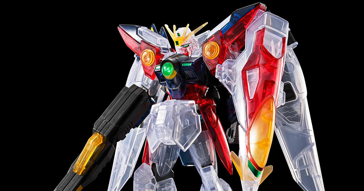 鋼彈基地活動限定鋼普拉『HG 1/144 飛翼鋼彈零式 [透明配色]』01 月 25 日起開始販售！
