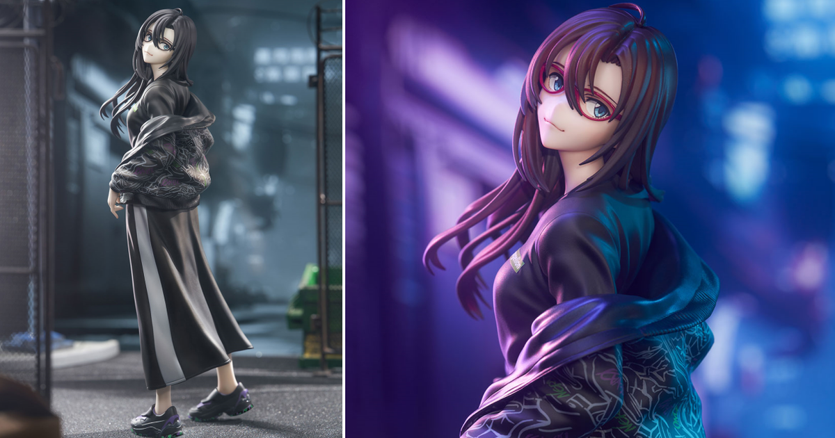 HOBBY MAX米山舞插畫『真希波·真理 Ver.RADIO EVA Part.3』1/7比例模型 充滿魅力的限定原色版本！