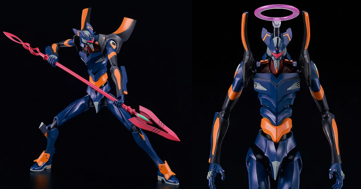 GSC『MODEROID EVANGELION Mark.06』組裝模型 卡西烏斯之槍、光環再現初登場場景！
