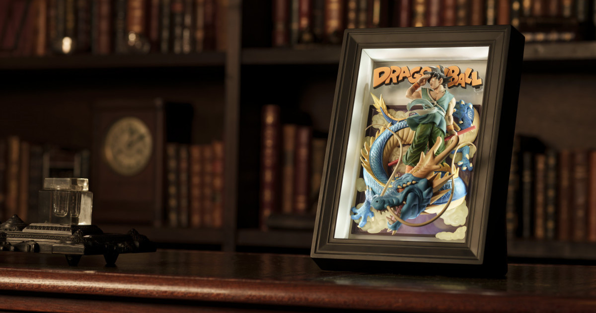 萬代立體繪畫模型『TAMASHII ART』發表 首彈將《七龍珠》最終話卷頭插畫立體化！