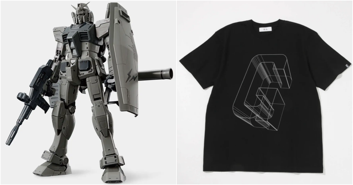 閃電潮流教父加持！ fragment design ✕《機動戰士鋼彈》聯名服飾&鋼普拉黑潮爆誕