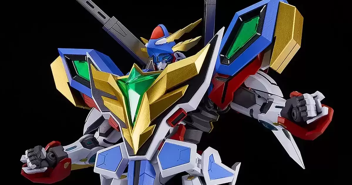 MODEROID『勇氣爆發 爆發布雷邦』組裝模型規格重現魄力合體姿態！