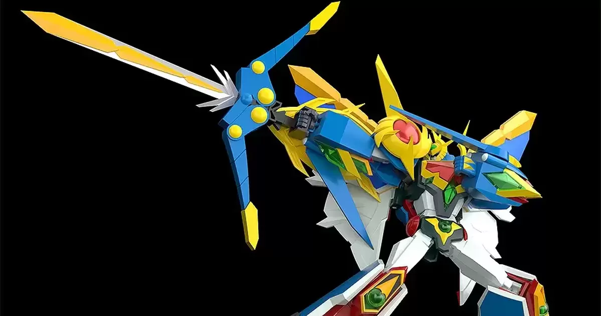 MODEROID『完全勝利 大龍王』組裝模型 可再現 50 公分長龍王型態、合體完美大帝王！