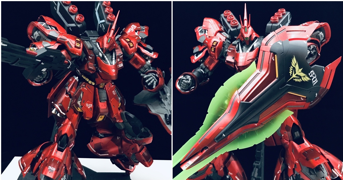 MG系列必收神物 aka 夏亞總帥專用座機  MSN-04 沙薩比 Ver.Ka