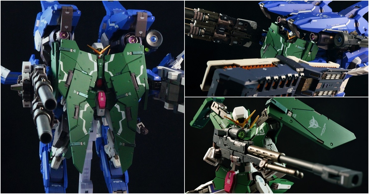 【奇玩具誌】長距狙撃與移動裝甲——METAL BUILD 力天使高達 + GN ARMS TYPE D 玩評報告