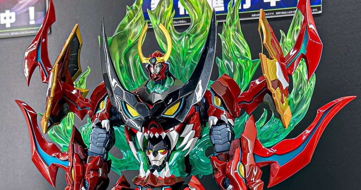 FLAMETOYS 鐵機巧『天元突破紅蓮螺巖』、『羅善巖』最新試作品公開 預計今年春季展開預購！