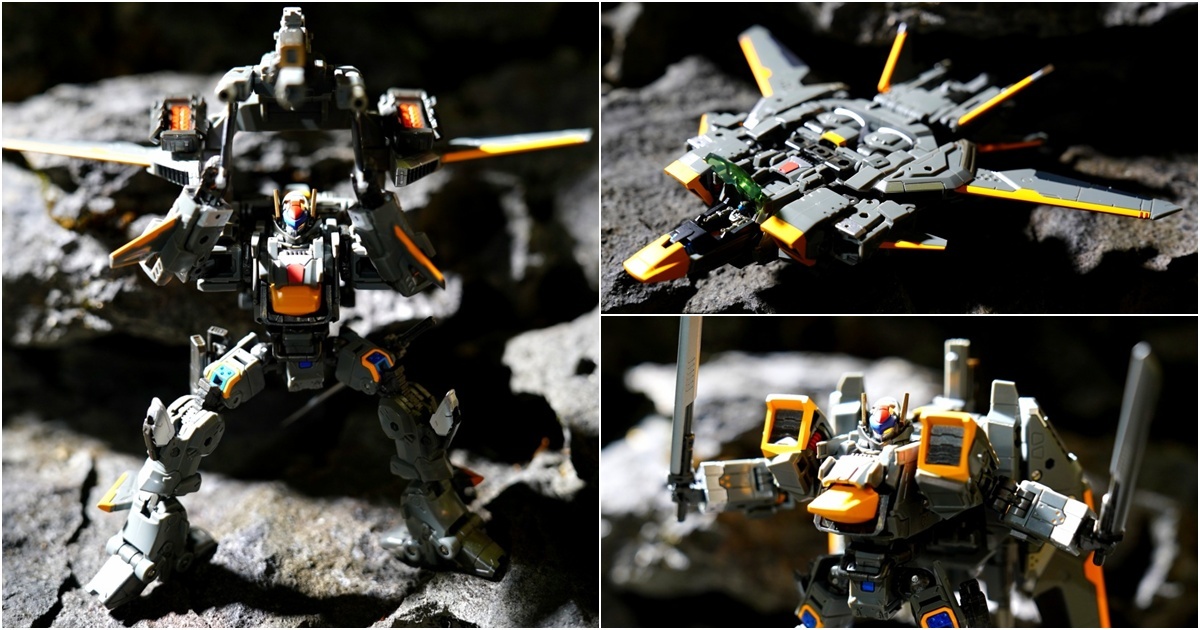 [D.M.S. 玩具報告]  千變萬化真。玩具  TakaraTomy Diaclone - Horus Versaulter F Thrust Unit <Night Tiger>