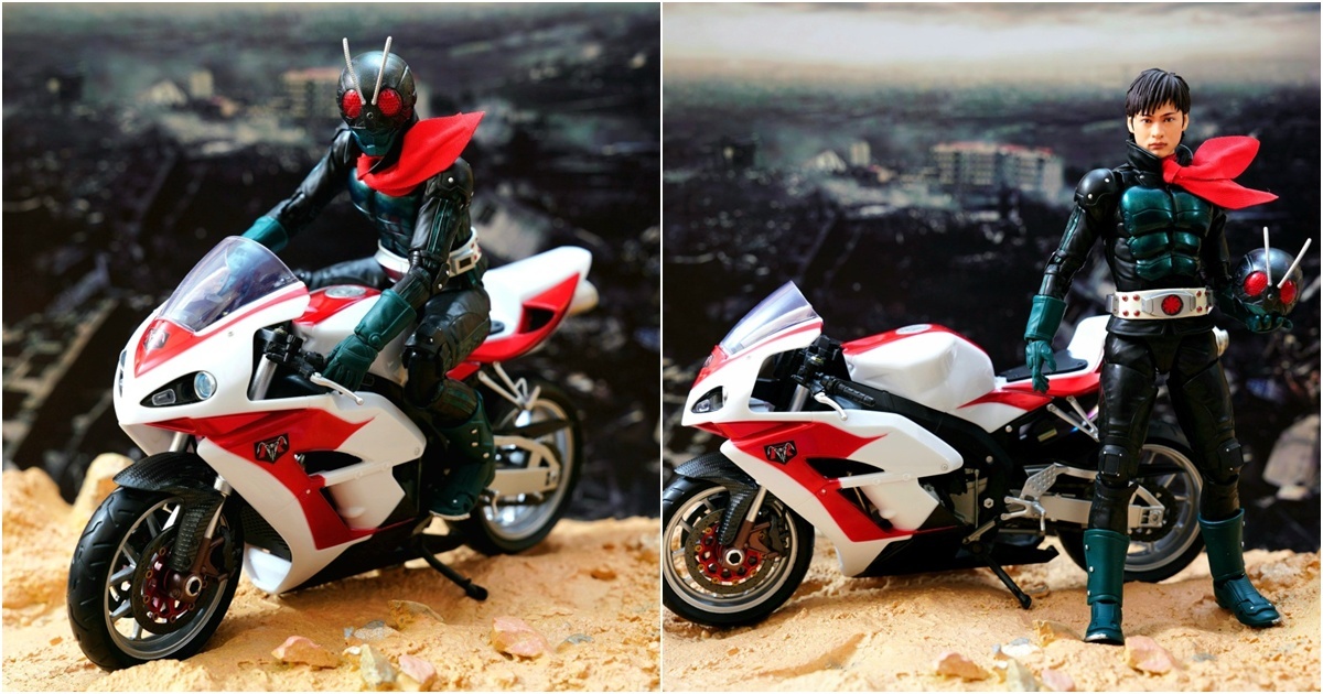 [D.M.S. 玩具報告] 騎士一定需要摩托車 - S.H.Figuarts（真骨彫製法）幪面超人 THE NEXT - CYCLONE Ⅰ