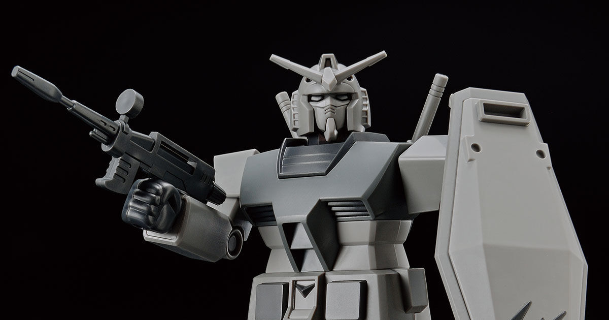 BMC 1/144『機動戰士鋼彈 x fragment RX78FRGMT GUNDAM』復古造型呈現裏原宿之父原創配色！