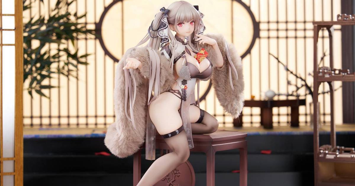 『APEX-TOYS 碧藍航線 可畏 插畫Ver.』1/7比例模型 性感的新春造型 邀請指揮官一起加入盛宴～
