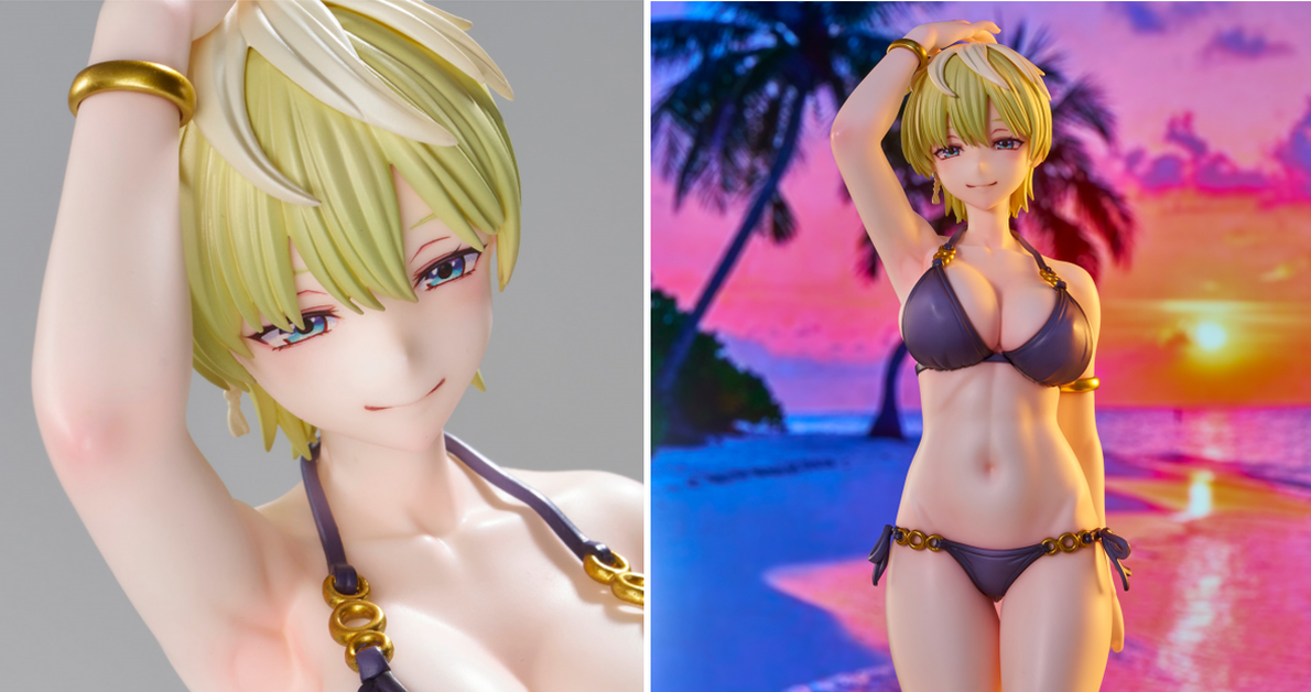UNION CREATIVE『魔都精兵的奴隸 出雲天花 泳裝Ver.』1/7 比例模型 紫色比基尼充滿魅惑！