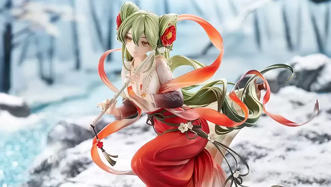 GSC『初音未来 梅花三弄Ver.』1/7比例模型 如水墨畫般靜謐優美的形象徹底再現！
