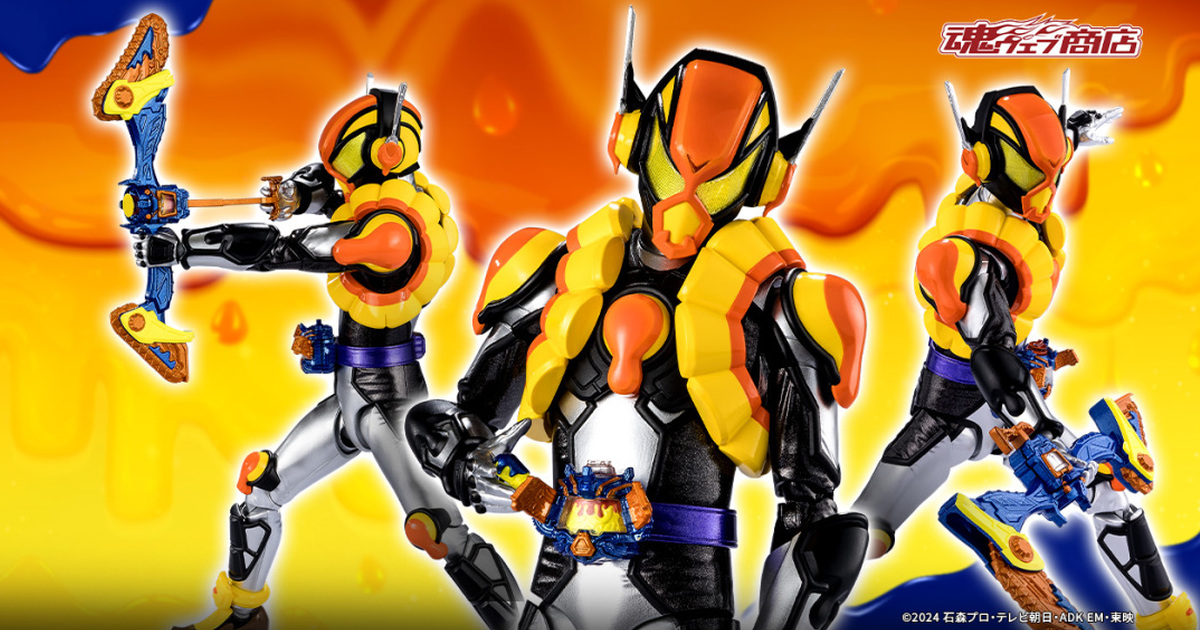 S.H.Figuarts『《假面騎士GAVV》假面騎士VRAM 布丁特製型態』可動人偶，Cup On！Pudding！Vram System！