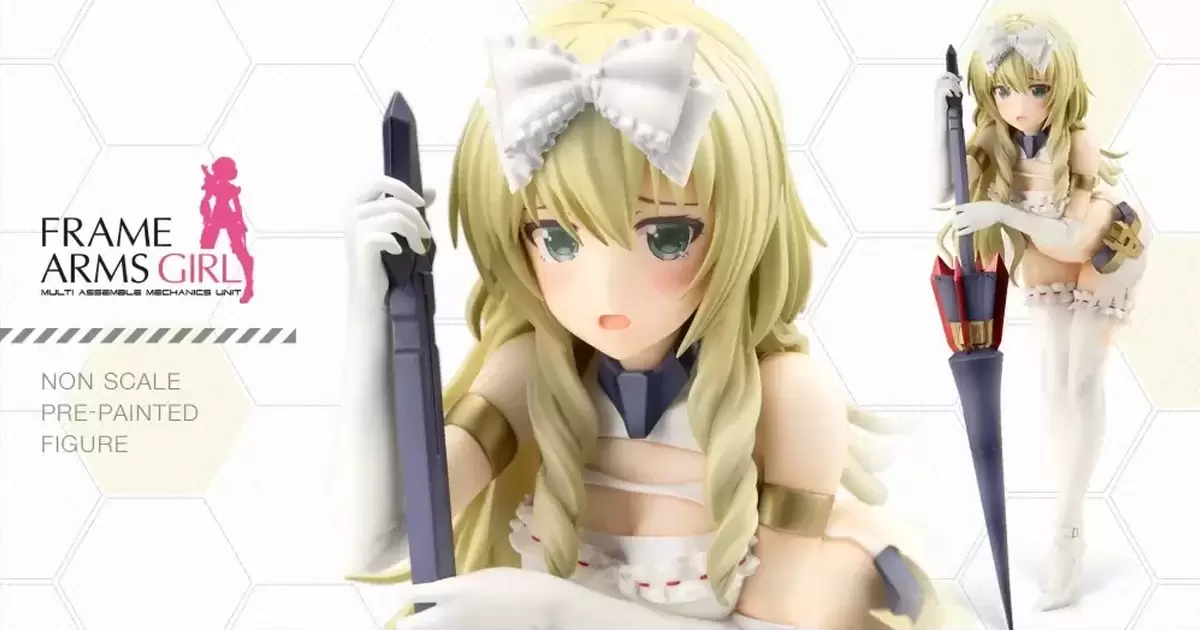 壽屋『機甲少女 突伽I PVC完成品』再現組裝模型無法呈現的爆衣姿態、豐滿肉體！