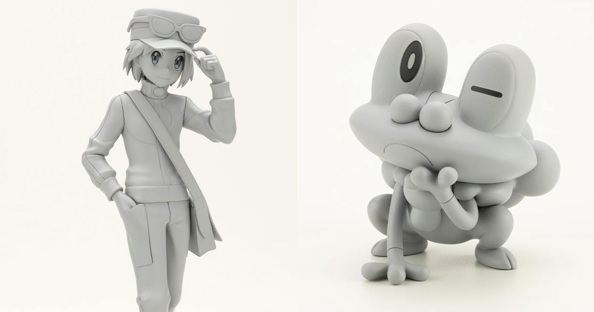 ARTFX J『寶可夢XY 卡魯穆with呱呱泡蛙』開發中原型首度公開！