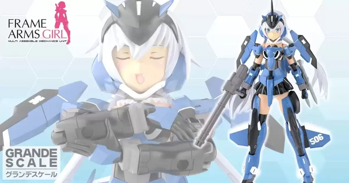 機甲少女『GRANDE SCALE 史蒂蕾特』組裝模型以人體 1/6 比例徹底大型化！