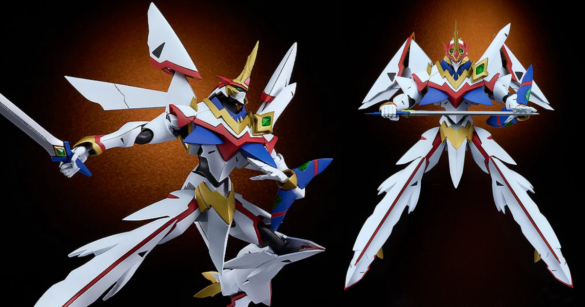 NG騎士檸檬汽水&40『MODEROID 焰火皇帝』組裝模型 再現凱撒五刃劍、鑽石之箭！