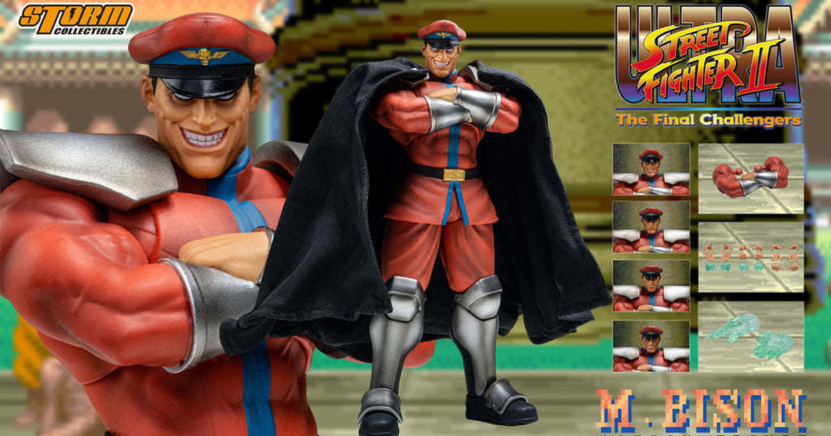 Storm Collectibles『《終極快打旋風2：最後挑戰者》貝卡（M.Bison）』1/12比例可動人偶