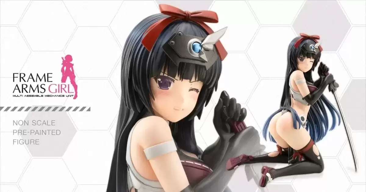 壽屋『機甲少女 禍月 PVC完成品』組裝模型無法重現的肉感身材、具備裙甲可脫設計！