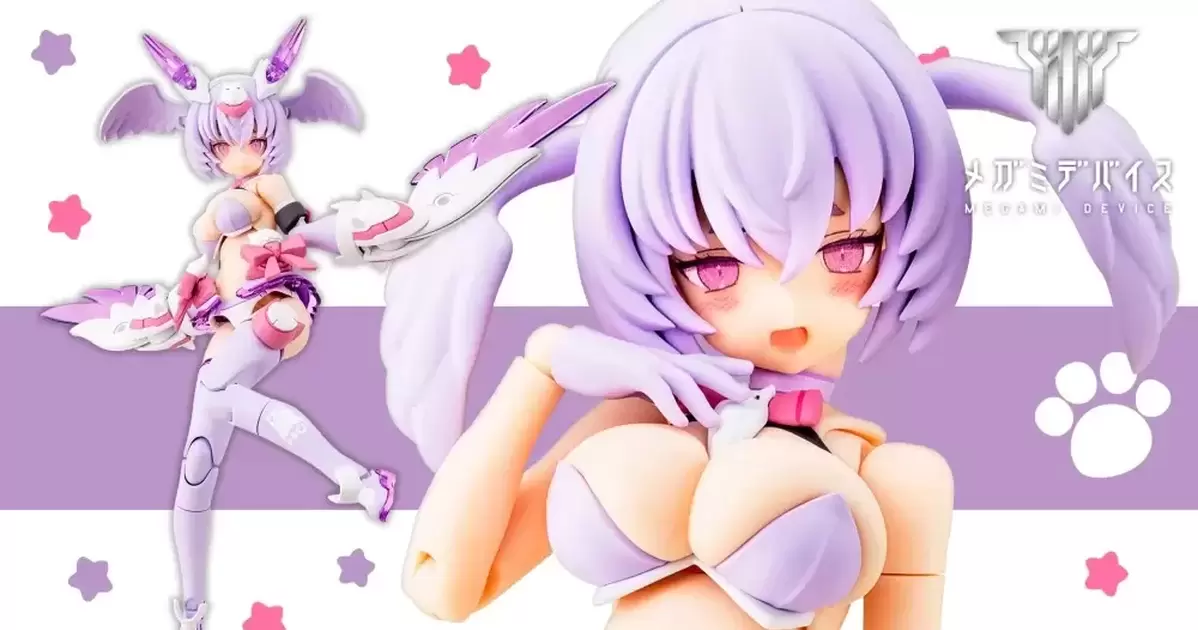 女神裝置『PUNI☆MOFU 梟』兼具可愛、母性的空戰型新機登場 新規零件再現豐滿身材！