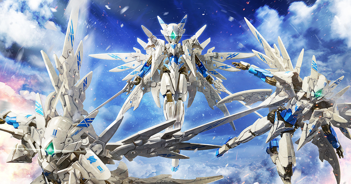 PB限定『30MM 1/144 EXM-E7sv 司比納帝亞(聖戰士規格)』擁有華麗雙翼的空中近戰特化機登場！