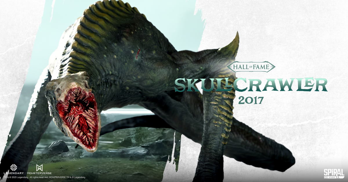 SPIRAL STUDIO『《金剛：骷髏島》骷髏爬獸2017』收藏雕像，潛藏在空心地底的惡魔現身！