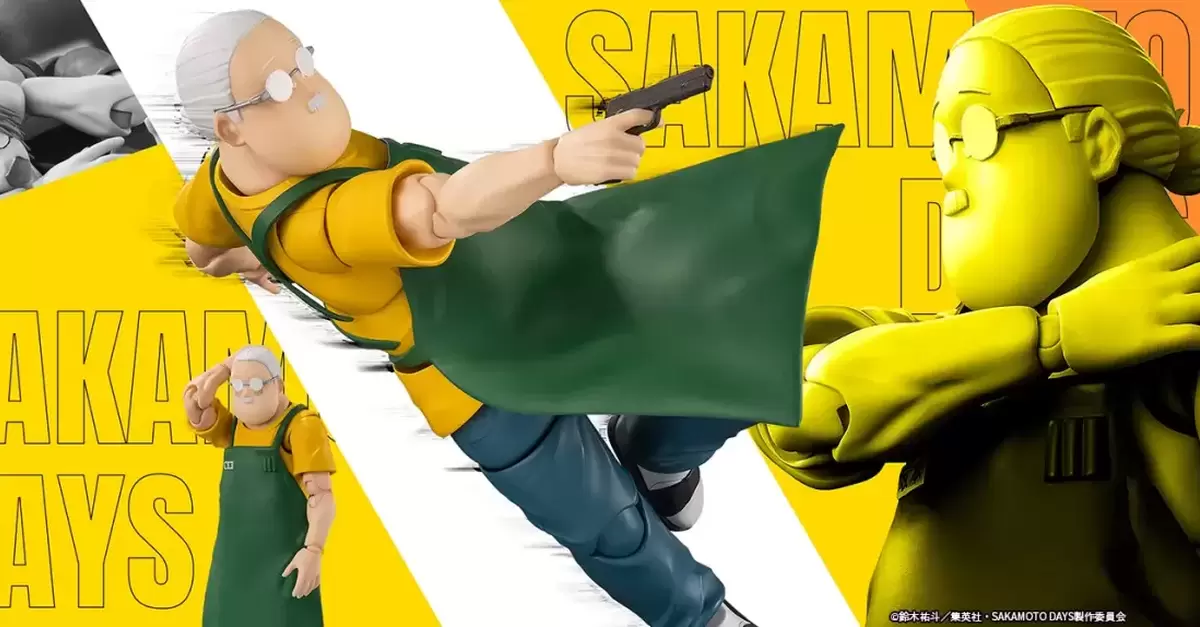 S.H.Figuarts『《SAKAMOTO DAYS坂本日常》坂本太郎』可動人偶，臃腫身形也藏不住的結實手臂！