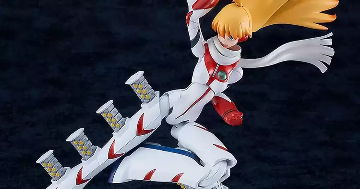 勇往直前2『MODEROID 巴斯達機器人7號』女主角諾諾真正的姿態立體化  再現腿部飛彈發射井展開狀態！