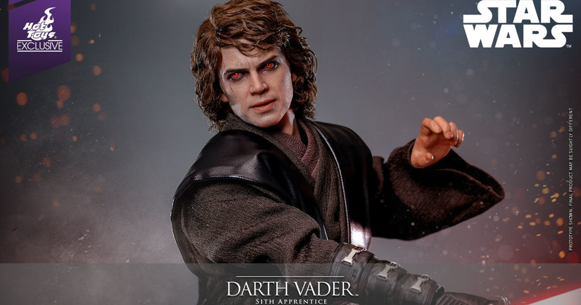 Hot Toys日本限定『《星際大戰三部曲：西斯大帝的復仇》達斯·維達（西斯學徒）』1/6比例收藏級可動人偶