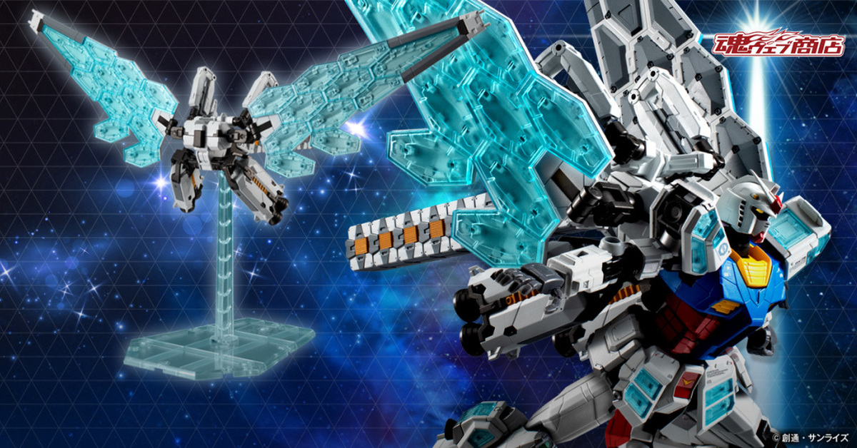 EXPO2025『ROBOT魂 EX-001 Glass Feather』RX-78F00/E 鋼彈用太陽能板之翼登場！