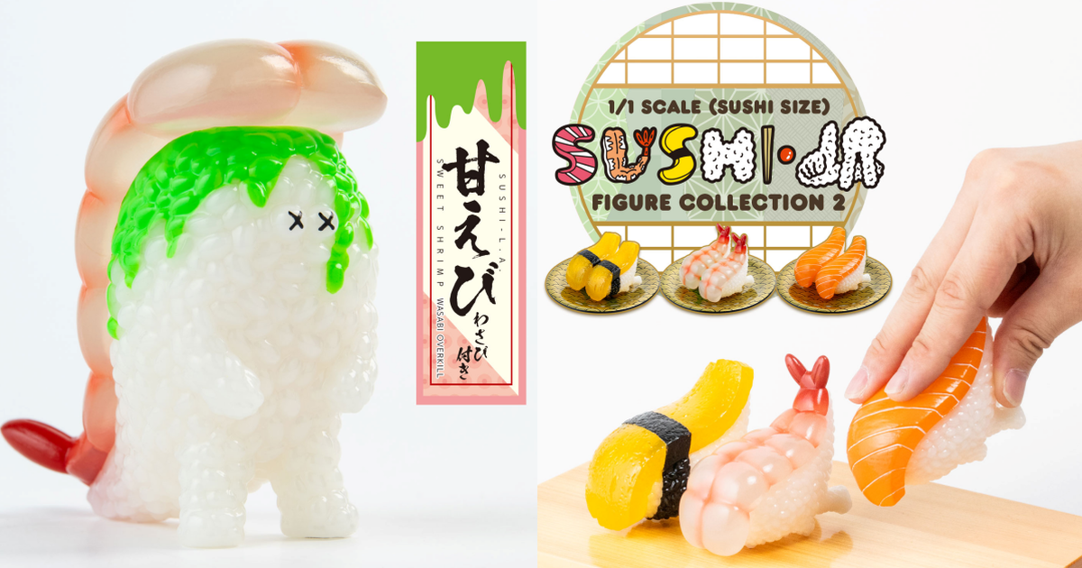 千值練『壽司怪獸 SUSHI-L.A.真實壽司尺寸 FIGURE COLLECTION 2』人氣第二彈發售！